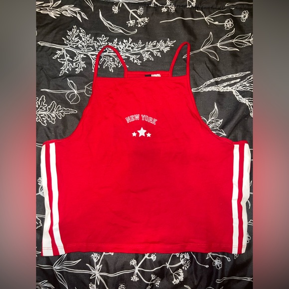 Divided H&M Red Tank Top - Picture 1 of 4